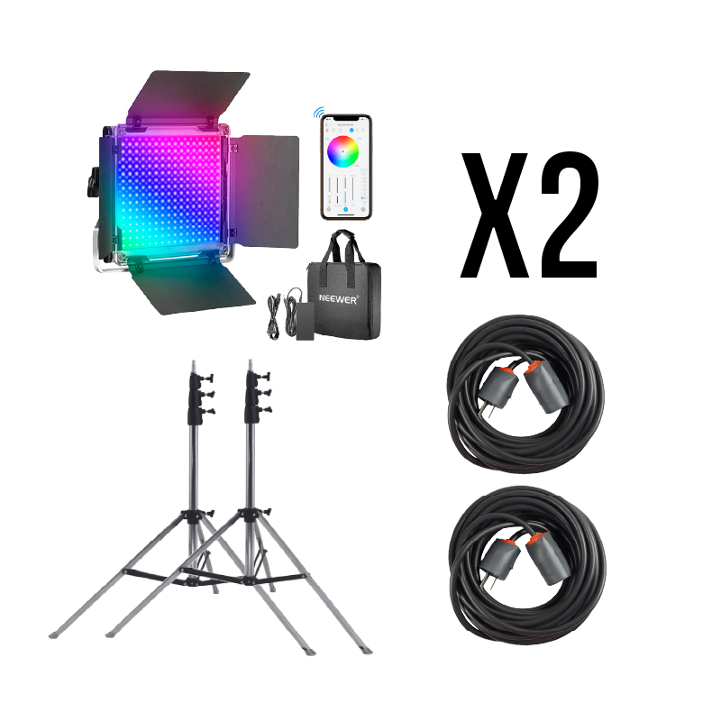 Pack paneles RGB Led