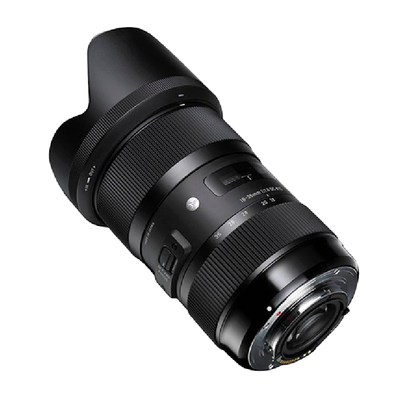 Lente Sigma  EF 18-35mm F 1.8 Art DC (72ø) Apsc