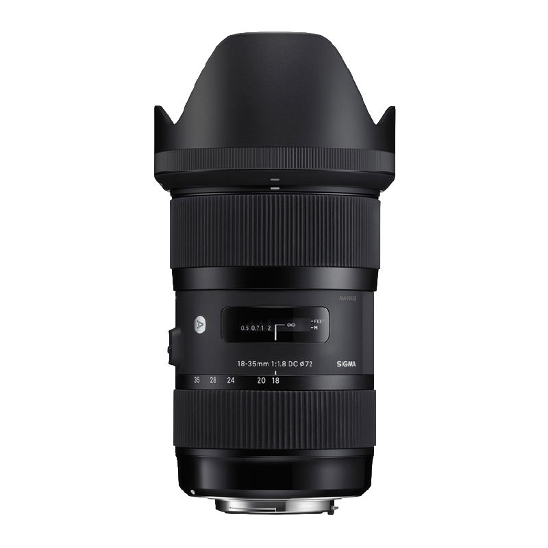Lente Sigma  EF 18-35mm F 1.8 Art DC (72ø) Apsc