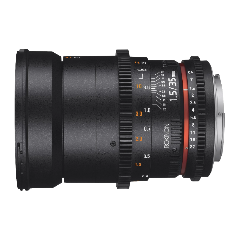 Lente Rokinon EF 35 mm T1.5 - (77ø) FF