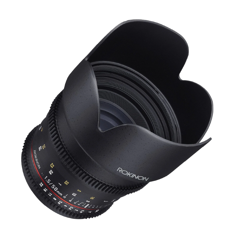 Lente Rokinon EF 50 mm T1.5 - (77ø) FF