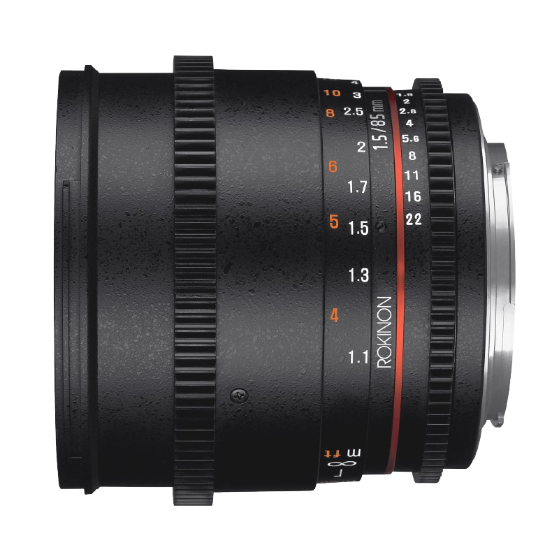 Lente Rokinon EF 85 mm T1.5 - (82ø) FF