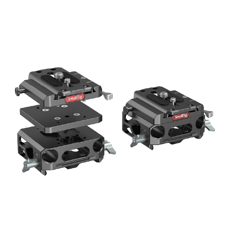 Monutura Plate Platina con rod clamp Smallrig