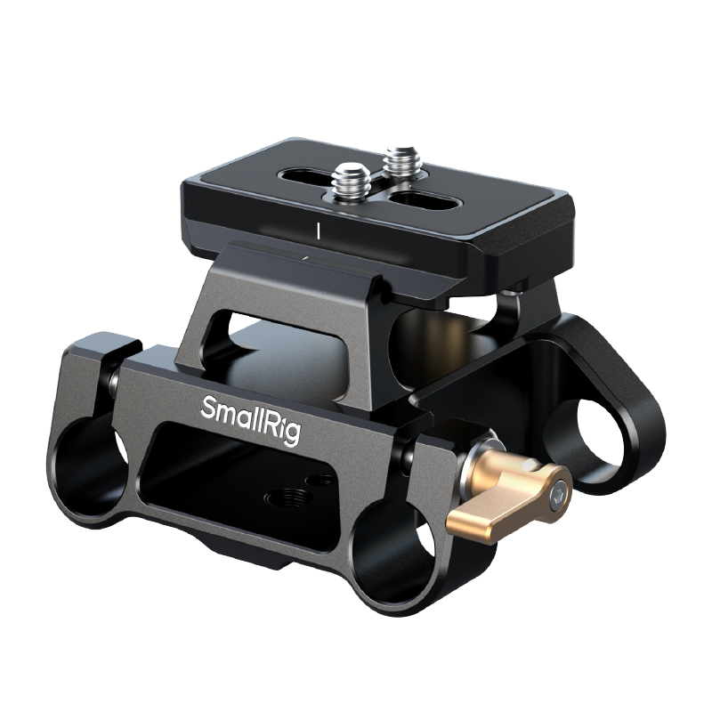 Montura plate platina con rod clamp Arca Smallrig