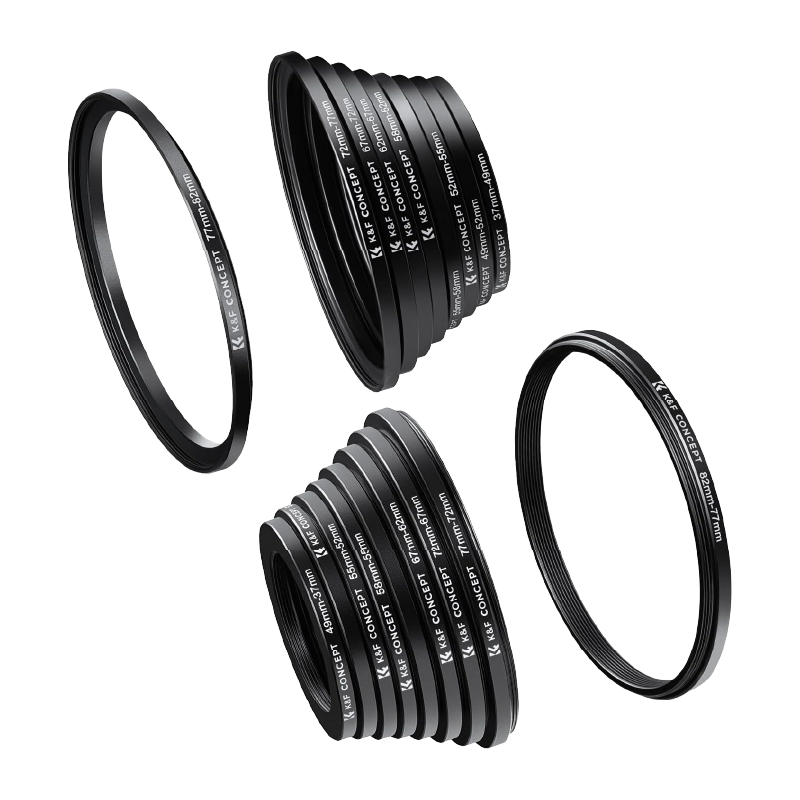 kit de anillo adaptador de filtro  82 a 37 mm Reductor