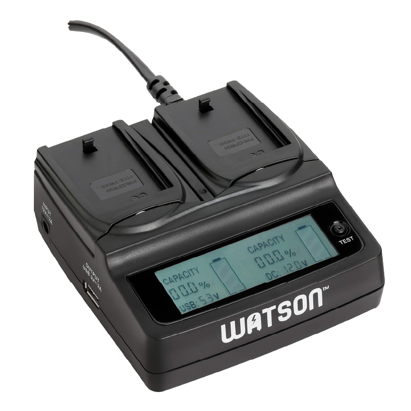 Cargador Fw50 dual Watson